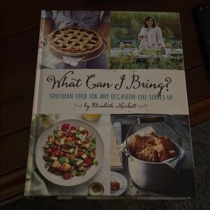 What Can I Bring? Cookbook by Elisabeth Heiskell - White Cover